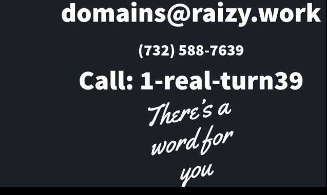 Contact Raizy Advertibles Premium Domain Names For Saletibles
